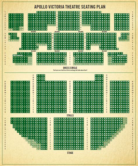 wicked theatre seating plan